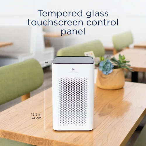 Miniatura 3 de Purificador de aire Medify MA-25 con filtro True HEPA H13 Cobertura de 77 metros cuadrados en 1 hora para alérgenos, humo, incendios forestales