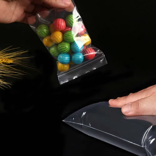 Miniatura 4 de newlng Mini bolsas de plástico de 1.6 x 2.4 pulgadas/1.6x2.4 in, 600 bolsas de joyería transparentes resellables, bolsa pequeña con cremallera