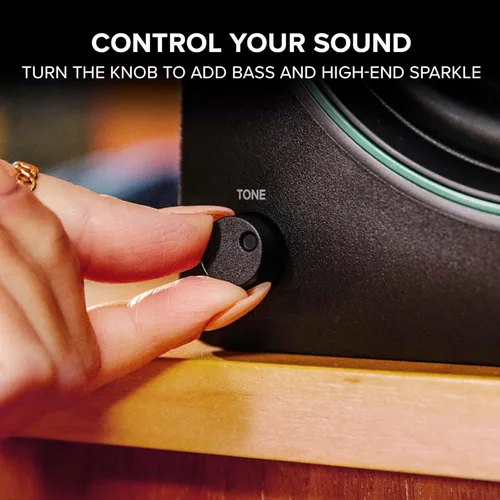 Miniatura 2 de Mackie CR3.5BT - Monitores de estudio de referencia creativa alimentados de 3.5 pulgadas con Bluetooth, perilla de tono e interruptor de ubicación