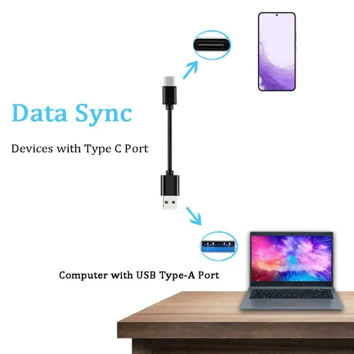 Miniatura 2 de Paquete de 2 cables USB C de 3 pies USB A a tipo C para Samsung Galaxy Note 20/10/10+/9/8, S20 S10 S9 S8 Plus S10E, cable de carga USB A a USB C