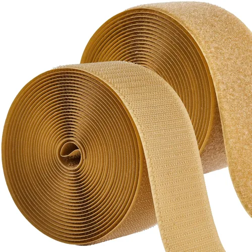 Miniatura 18 de ECOHomes Cinta de gancho y bucle para coser de 3/4 pulgadas de ancho x 33 pies para rollo de tela, tiras cosibles para coser para ropa, ropa, tela