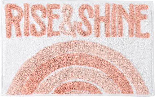 Miniatura 10 de Jessica Simpson Alfombra de baño de algodón, alfombra de baño de alta calidad, decoración lavable a máquina, 20 x 32 pulgadas, bonito trasero, gris
