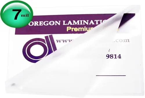 Miniatura 2 de Oregon - Bolsas de laminación en caliente (paquete de 100) de 7 mil 5-1/4 x 7-1/4 (tamaño de foto de 5 x 7)