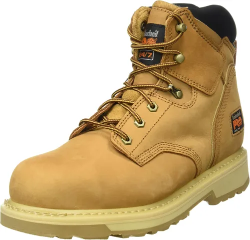 Miniatura 9 de Timberland PRO Botas Pit Boss con punta de acero para hombre Marrón-2024 Nuevo