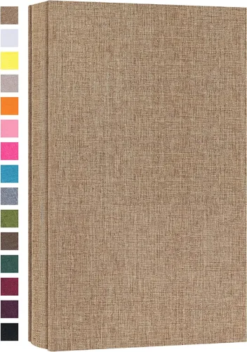 Miniatura 18 de Potricher - Álbum de fotos para 4x6, 300 bolsillos horizontales, cubierta de lino, capacidad pequeña, libro de imágenes para familia, boda, bebé