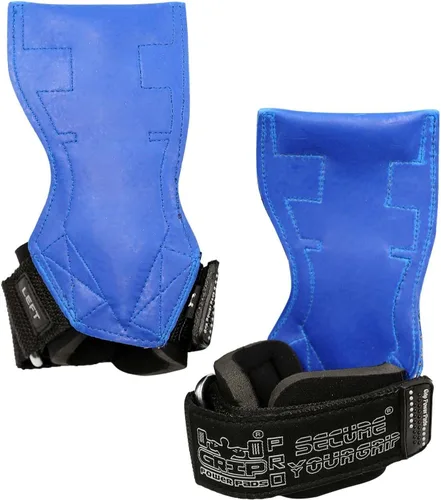 Miniatura 10 de Lifting Grips PRO Guantes de Peso de Servicio Pesado Correas de Barra de Gimnásticos Alternativa a Ganchos de Potencia Peso Muerto Muñequera Caucho