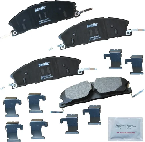 Miniatura 256 de Pastillas de freno delanteras cerámicas Bendix Priority1 CFC2302 para Hyundai Elantra 2021, Sonata 2022-2020, Kia K5 2023-2021