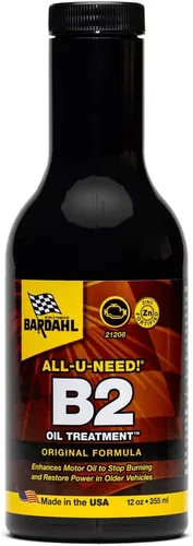 Bardahl 21208 Aditivo de Aceite de Motor para Protección del Motor - Restaurador de Zinc para Motores y Protección contra la Quema de Aceite -