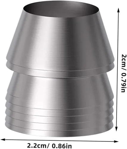 Miniatura 2 de Housoutil 7 Uds. Accesorios para exteriores, herramientas para madera, cónica, mango de hacha, mango de hacha de madera, cuñas de refuerzo