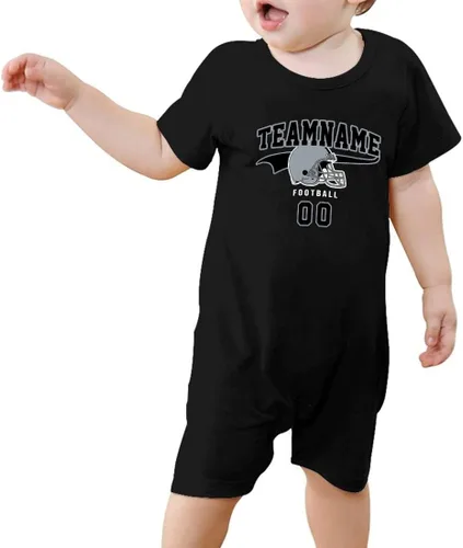 Miniatura 56 de Traje de fútbol personalizado para bebé, hace que tu bebé nombre y número de ropa de fútbol regalos