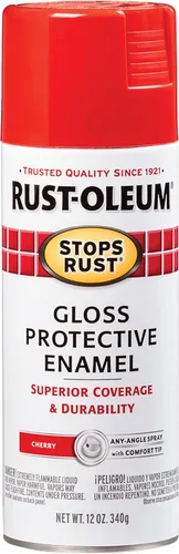 Miniatura 135 de Rust-Oleum 285092 - Pintura en aerosol para prevención del óxido, 12 onzas, transparente satinado Satinado claro