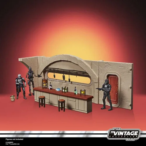 Miniatura 4 de STAR WARS The Vintage Collection The Mandalorian Nevarro Cantina Playset, Imperial Death Trooper (Nevarro) Figura de acción (F3902)