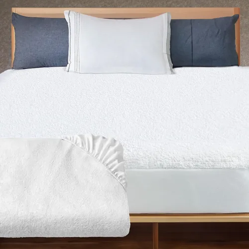 Miniatura 2 de Continental Bedding Protector de colchón de tela de rizo cómodo y protección impermeable