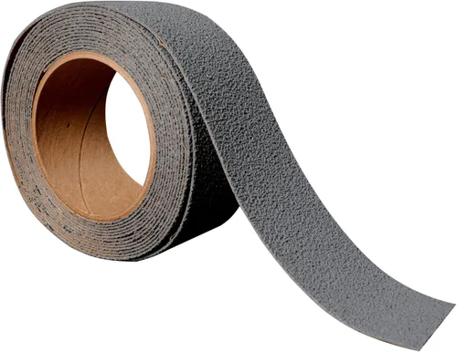 Miniatura 5 de 3M Cinta antideslizante Safety-Walk, 2 pulgadas x 15 pies, cinta gris antideslizante, ideal para condiciones resbaladizas y húmedas, parte trasera