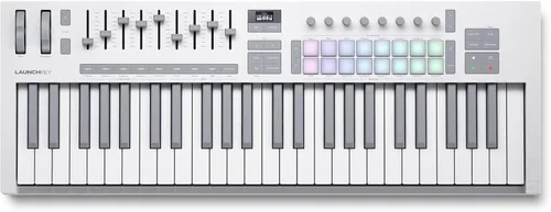 Miniatura 15 de Novation Launchkey Mini [MK3] - Controlador de teclado portátil de 25 teclas, USB, MIDI con integración DAW, modo acorde y arpegiador