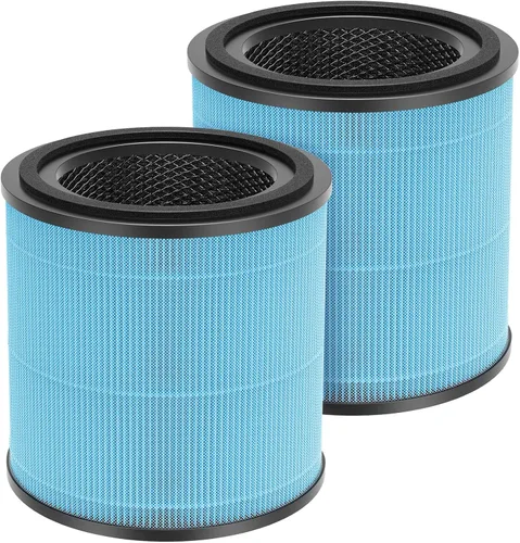 2 paquetes de filtros AP0601 compatibles con el purificador de aire AIRTOK AP0601 Filtro HEPA 4-EN-1 para humo, polvo, olores, polen, caspa de