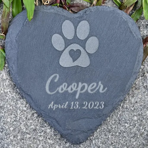 Miniatura 8 de Regalo conmemorativo de la pérdida de perro, piedra conmemorativa personalizada para mascotas, lápida de condolencias para perros por pérdida
