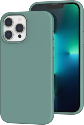 Miniatura 20 de Funda de silicona líquida compatible con iPhone 11 (6.1 pulgadas), cubierta de goma de gel de protección completa con forro de microfibra suave