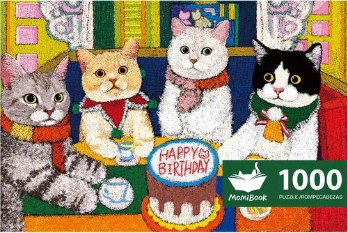 Miniatura 16 de Rompecabezas MOMIBOOK para Adultos 1000 Piezas Rompecabezas de Panda de Chengdu Guía, Imagen de Pintura Difícil Desafiante Duro Imposible