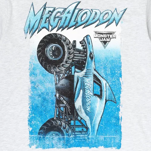 Miniatura 3 de Monster Jam Camiseta Adulto Grave Digger El Toro Loco Megalodon
