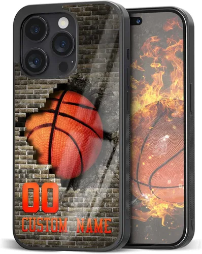Miniatura 10 de Fundas de teléfono de baloncesto personalizadas para iPhone 8 11 12 13 14 15 16 17 Pro Max Plus Mini para Samsung A03 A13 A14 A15 A51 A52 A53 A54