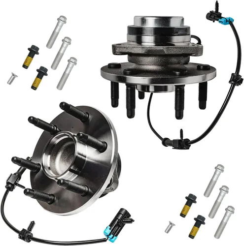 Miniatura 106 de Detroit Axle - Kit de extremo delantero RWD para Chrysler 300 Dodge Challenger Charger Upper Lower Control Arms rótulas de rodamiento de rueda Bujes