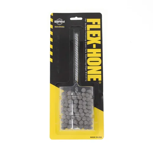 Miniatura 24 de Brush Research BC Flex Hone estándar para cilindros de freno, hidráulica y guías de válvulas, óxido de aluminio, 1-1/8 pulgadas de diámetro, grano