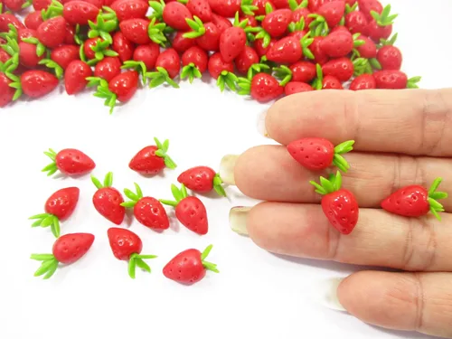 Miniatura 6 de Lote 20 Muñecas Frescas Sueltas Frescas Casa Miniaturas Alimentos Fruta Suministro 12781