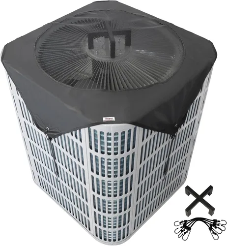 Miniatura 11 de Cubiertas de aire acondicionado central de 36x36 para exteriores, cubiertas de unidad de CA de malla más grandes para exteriores - Top Universal