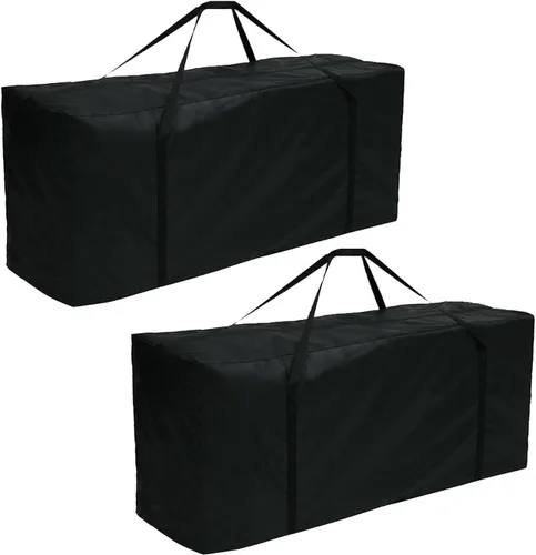 Miniatura 8 de Bolsas de almacenamiento para cojines de patio al aire libre, 68 pulgadas, impermeables, extra grandes, para muebles de patio, bolsa