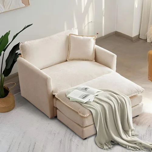 Miniatura 62 de SoarFlash Sofá modula, de felpilla, posición de en medio, beige