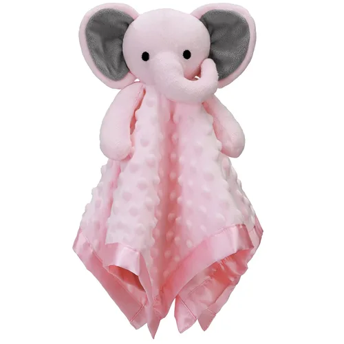 Miniatura 19 de Pro Goleem Loveys para Bebés - Manta de seguridad suave para bebés, juguete para acurrucarse, animales de peluche para recién nacidos, regalos de Q