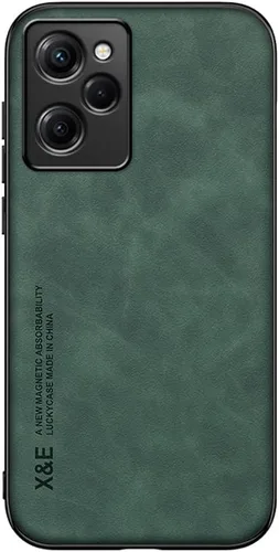 Kepuch Funda Silklike para Xiaomi Poco X5 Pro 5G/Redmi Note 12 Pro Speed - Cubierta De Parachoques Placa De Metal Incorporada Para Xiaomi Poco X5