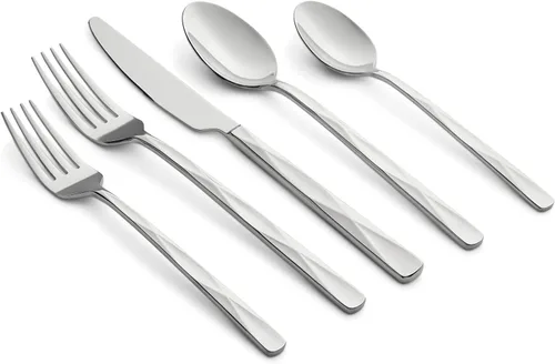 Cambridge Silversmiths Mirror Ayden - Juego de cubiertos (20 piezas), servicio para 4 Espejo
