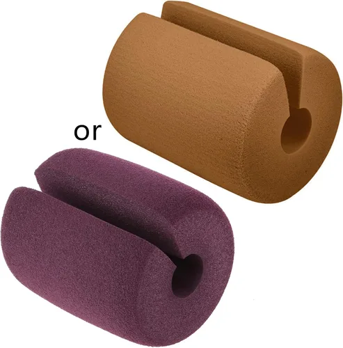 Miniatura 2 de COOLHOOD Protector de puerta para puerta, tope de puerta de seguridad, espuma NBR suave para mantener la puerta abierta, sirve como protector