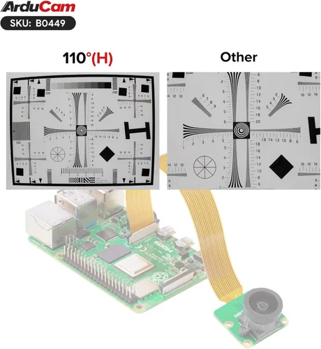 Miniatura 7 de Arducam para cámara Raspberry Pi 16MP IMX519 módulo de cámara con lente M12 gran angular de 120 ° (D) para Raspberry Pi y OpenHD