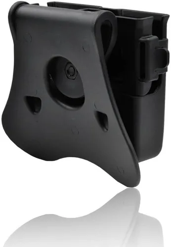 Miniatura 6 de Bolsa doble para cargador de 0.354 in calibre .40 .45 y cargador de pila doble y individual - Soporte universal para mag Funda de paleta