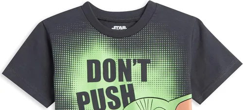 Miniatura 8 de STAR WARS The Mandalorian The Child - Conjunto de camiseta atlética y pantalones cortos de malla para bebés a niños grandes
