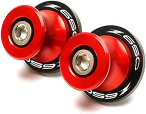 Miniatura 9 de Tornillos de soporte deslizante para carretes de basculante CNC de motocicleta de 0.315 in para Kawasaki Z900 Z 900 Z650 Z 650 2017-2022 2021 2020