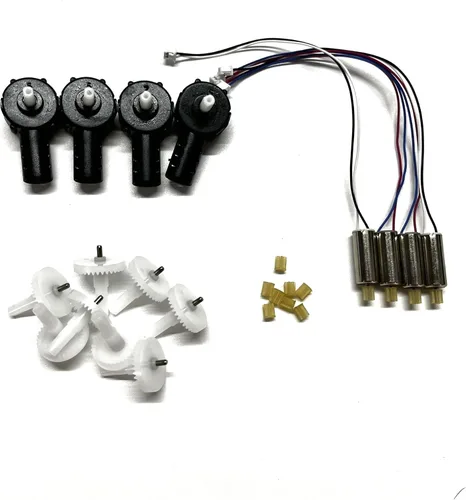 Miniatura 9 de Fit for E88 S89 P5-Pro Rc Drone Accessories Engines Shell Motor Case Gears Spare Parts Kit(White)