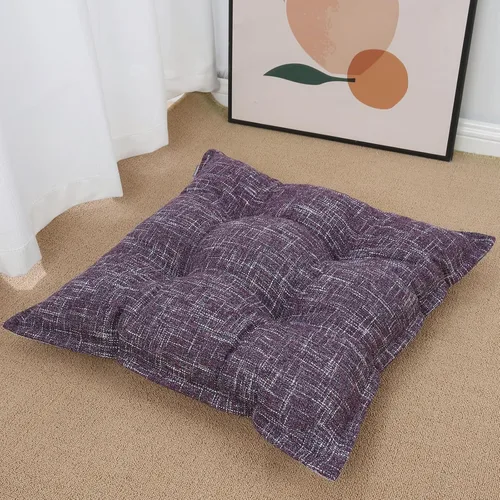 Miniatura 20 de SINSOSSO - Almohadas de suelo grandes de 22 pulgadas, de espuma viscoelástica, cuadradas, antideslizantes, para respaldo de oficina, yoga, asiento