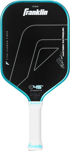 Miniatura 17 de Franklin Sports Paletas profesionales de Pickleball – Serie de fibra de carbono C45 - Aprobadas oficialmente por USAP + UPA – Diseño para jugadores