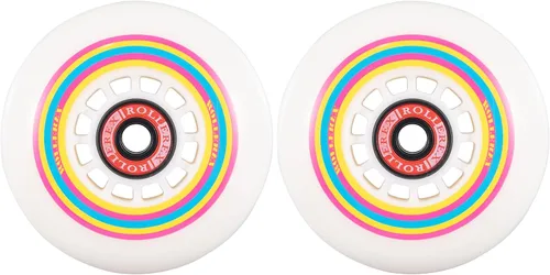 Miniatura 10 de Rollerex Lollipop Boardwalk - Ruedas para patines en línea (paquete de 2 con rodamientos, espaciadores y arandelas)