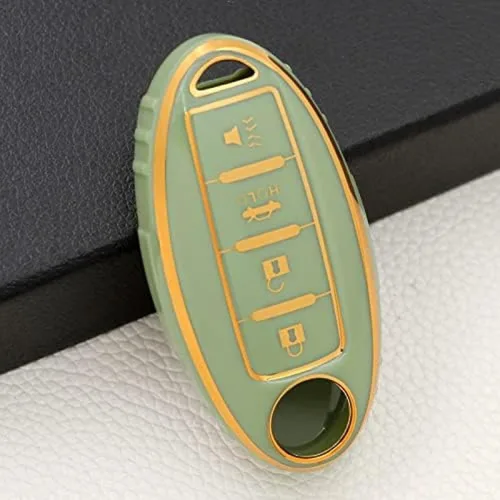 Miniatura 8 de TPU Car Remote Key Case Cover Shell, for Nissan Qashqai J10J11 X-Trail T31T32 Kicks Tiida Pathfinder Murano Note Juke for Infiniti B-green Only Case