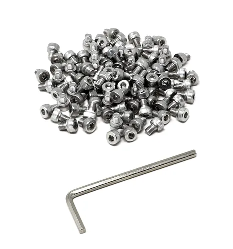 Miniatura 248 de iexcell 25 piezas M4 x 60/65/70/75/3.150 in paso de rosca 0.028 in acero inoxidable 304 cabeza hexagonal Tornillos Tornillos surtido Kit