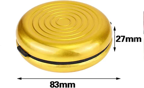 Miniatura 2 de 4 unidades de monedas, dispensador de monedas, monederos, monederos de aluminio