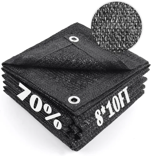 Miniatura 74 de Cool Area Lona de malla con ojales para cubierta de plantas, toldo de patio de 10 x 20 pies, para jardín, pérgola, invernadero, coche, granero, 55%