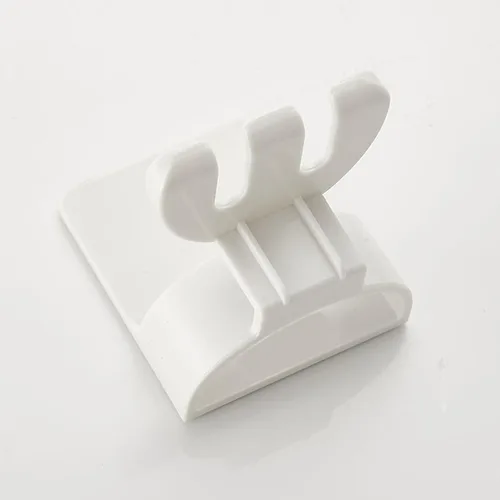 Miniatura 7 de 2 piezas de soportes para cepillo de dientes autoadhesivos montados en la pared, gancho para cepillo de dientes a prueba de agua, 3 en 1