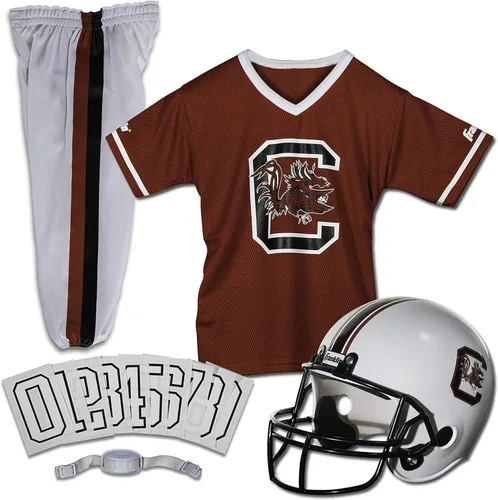 Miniatura 23 de Franklin Sports NCAA - Conjunto de uniforme de fútbol americano para niños, camiseta de fútbol universitario, casco + pantalones para niños y niñas