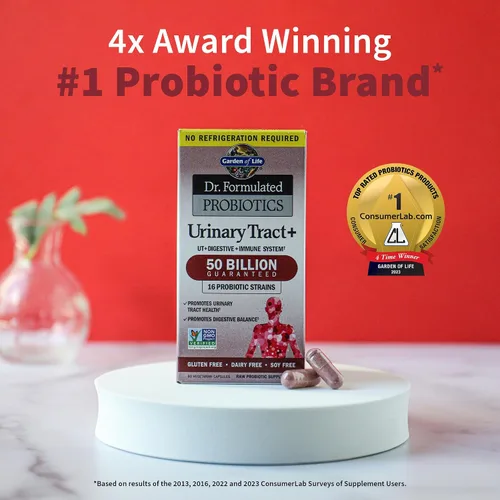 Miniatura 7 de Garden of Life Probióticos para hombres formulados por el Dr. 50 mil millones de UFC y formulados por el Dr. - Probiótico Acidophilus apoya la salud
